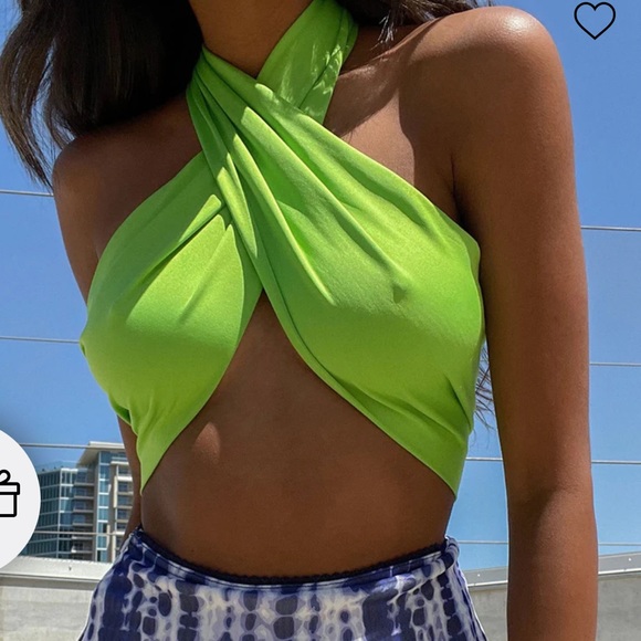 Princess Polly Wrap Top - Picture 1 of 3